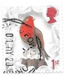 Stamps United Kingdom -  aves