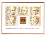Stamps Germany -  Personajes