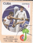 Stamps Cuba -  XIV JUEGOS CENTROAMERICANOS Y DEL CARIBE 
