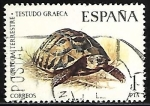 Stamps Spain -  Fauna hispanica - Tortuga Terrestre
