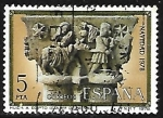 Stamps Spain -  Navidad 1978 - Huida a Egipto - Sta Maria de Nieva