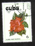 Stamps Cuba -  Ibiscus