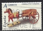 Stamps Spain -  4205_Juguetes, calesa