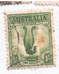 Stamps Australia -  Lire Bird