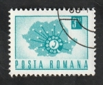 Stamps Romania -  2640 - Teléfono automático