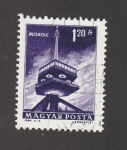 Stamps Hungary -  Torre de comunicsciones