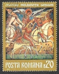 Stamps Romania -  2302 - Frescos de los Monasterios de Moldavia del Norte