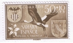 Stamps Spain -  Sahara Ayuda a Valencia