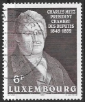Stamps Luxembourg -  Charles Metz