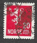 Stamps Norway -  119 - León Rampante
