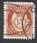 Stamps Norway -  418 - Corneta de Posta