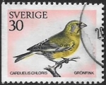 Stamps Sweden -  fauna