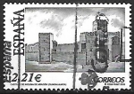 Stamps Spain -  Castillo de Molina de Aragón. Guadalajara