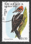 Stamps Nicaragua -  1125 - Carpintero Real