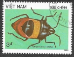 Stamps Vietnam -  1709 - Insecto