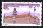 Stamps Poland -  Royal Castle, Warsaw