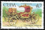 Stamps Cuba -  Carruajes antiguos - Coche verano Catalina II