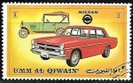 Stamps United Arab Emirates -  Coches - Nissan