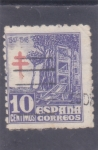 Stamps Spain -  PRO-TUBERCULOSOS (44)
