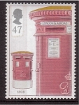 Stamps United Kingdom -  serie- Buzones históricos