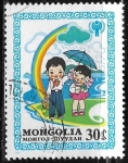 Stamps Mongolia -  Dia Internacional del niño 1979 - Dibujos 