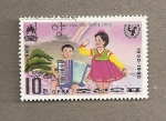 Stamps North Korea -  Día internacional del niño