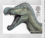 Stamps United Kingdom -  serie- Dinosaurios
