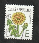 Stamps Czech Republic -  917 - Flor, Taraxacum officinale