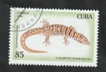 Stamps Cuba -  3415 - Lagarto