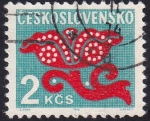 Stamps Czechoslovakia -  ilustración flor