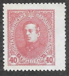 Stamps Ukraine -  Yt142 - Simon Vasílievich Petliura