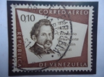 Stamps Venezuela -  Agustín Codazzi (1793-1859)-Primer Centenario de la Muerte de Agustín Codazzi (1859-1959)