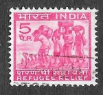 Stamps India -  RA3 - Refugiados