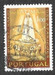 Stamps Portugal -  997 - L Aniversario de las Apariciones de la Virgen de Fátima