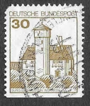 Stamps Germany -  1234 - Castillo de Ludwigstein