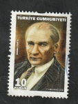 Stamps Turkey -  366 - Mustafa Kemal Pacha Atatürk, Primer Presidente de Turquía
