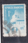 Stamps Dominican Republic -  Día de la educación