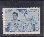 Stamps Cuba -  x aniver.Levantamiento de Cienfuegos