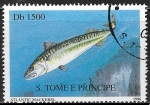 Stamps So Tom and Prncipe -  Peces - Atlantic Mackerel 