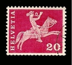Stamps Switzerland -  INTERCAMBIO