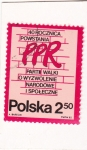 Stamps Poland -  Escritura en la pared