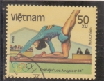 Stamps Vietnam -  OLIMPIADA LOS ANGELES 84