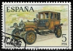 Stamps Spain -  Coches Antiguos - Elizalde