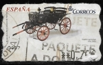 Stamps Spain -  Museo de la moto clásica de Hervás 