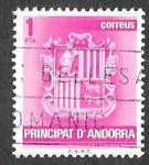 Stamps Andorra -  134 - Escudo Nacional