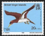 Stamps United Kingdom -  aves