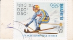 Stamps Laos -  OLIMPIADA DE INVIERNO SARAJEVO'84