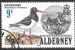 Stamps United Kingdom -  aves