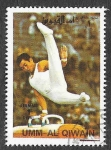 Stamps United Arab Emirates -  72-459 - JJOO Munich (Umm-Al-Quiwain)