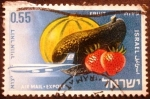 Stamps : Asia : Israel :  Exportaciones (Jet and Fruits)
